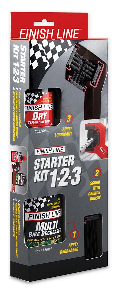 Finish Line Starter Kit 1-2-3 3 Finish Line Starter Kit 1-2-3