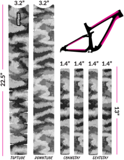 Halftone Camo Frame Keeper