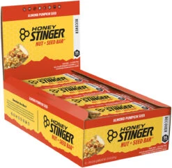 Honey Stinger Nut + Seed Bar -Tool Vantage Shop honey stinger nut seed bar 413609 1 16 6