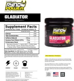 Gladiator Pre Workout 9 Gladiator Pre Workout -Tool Vantage Shop ryno power gladiator pre workout 406945 13