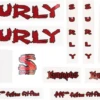 Surly Krampus Frame Decal Set - Metallic Red, With Sticks -Tool Vantage Shop surly surly krampus frame decal set metallic red with sticks 402565 1